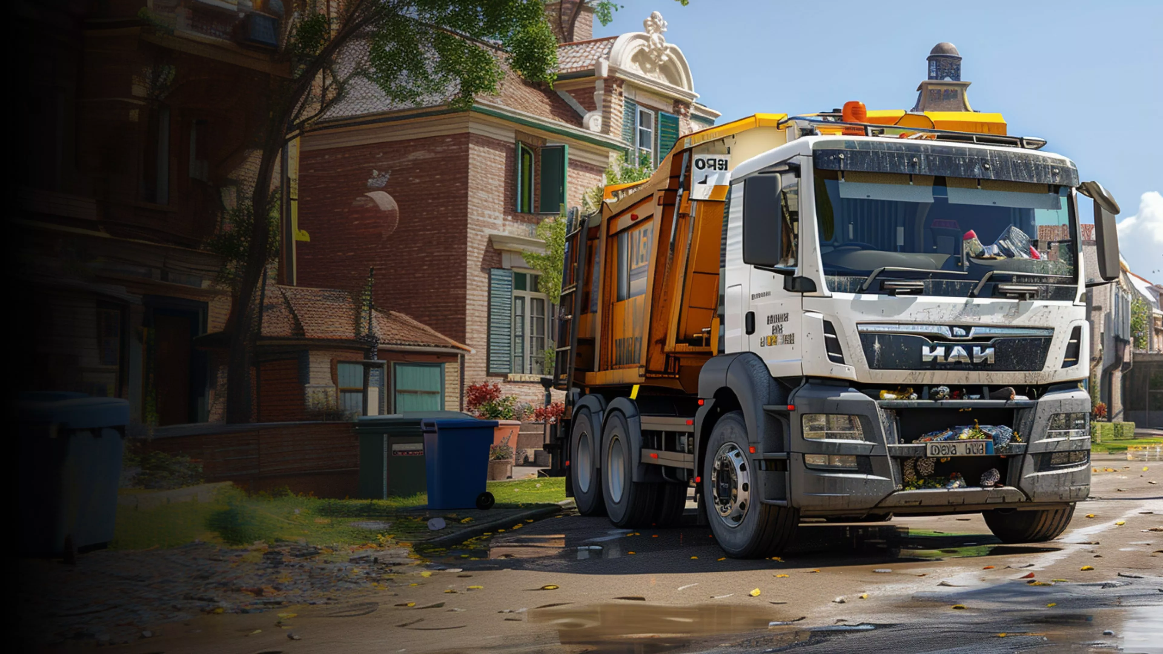 Garbage Euro Truck Driver Simulator 24